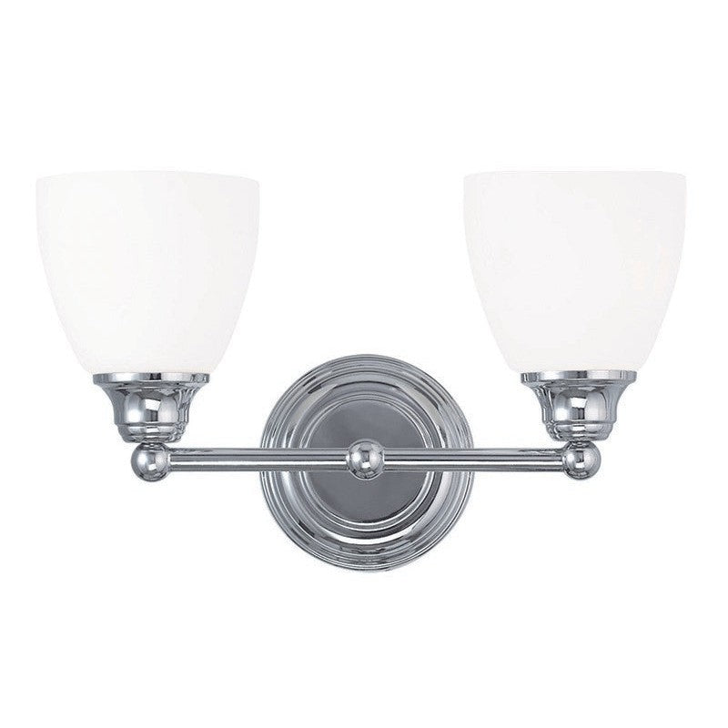 Livex Somerville 13662-05 Bath Vanity Light 15 in. wide - Polished Chrome