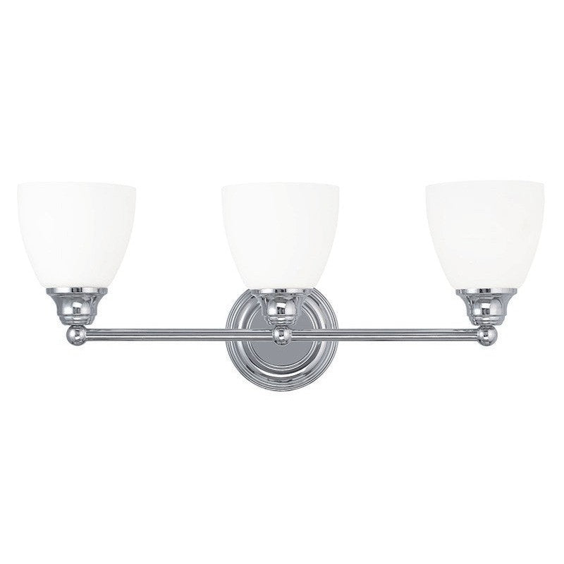 Livex Somerville 13663-05 Bath Vanity Light 23 in. wide - Polished Chrome