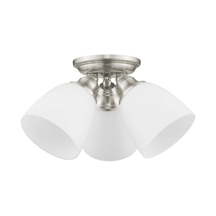 Livex Somerville 13664-91 Ceiling Light - Brushed Nickel