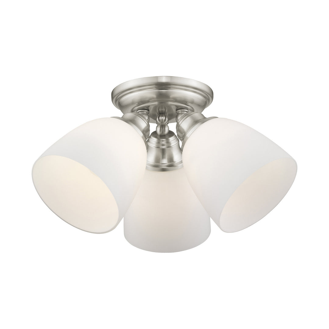 Livex Somerville 13664-91 Ceiling Light - Brushed Nickel