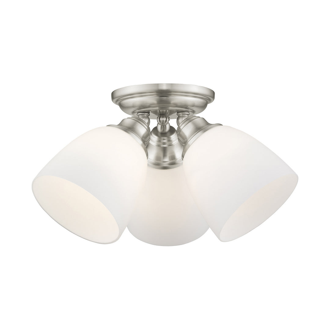 Livex Somerville 13664-91 Ceiling Light - Brushed Nickel