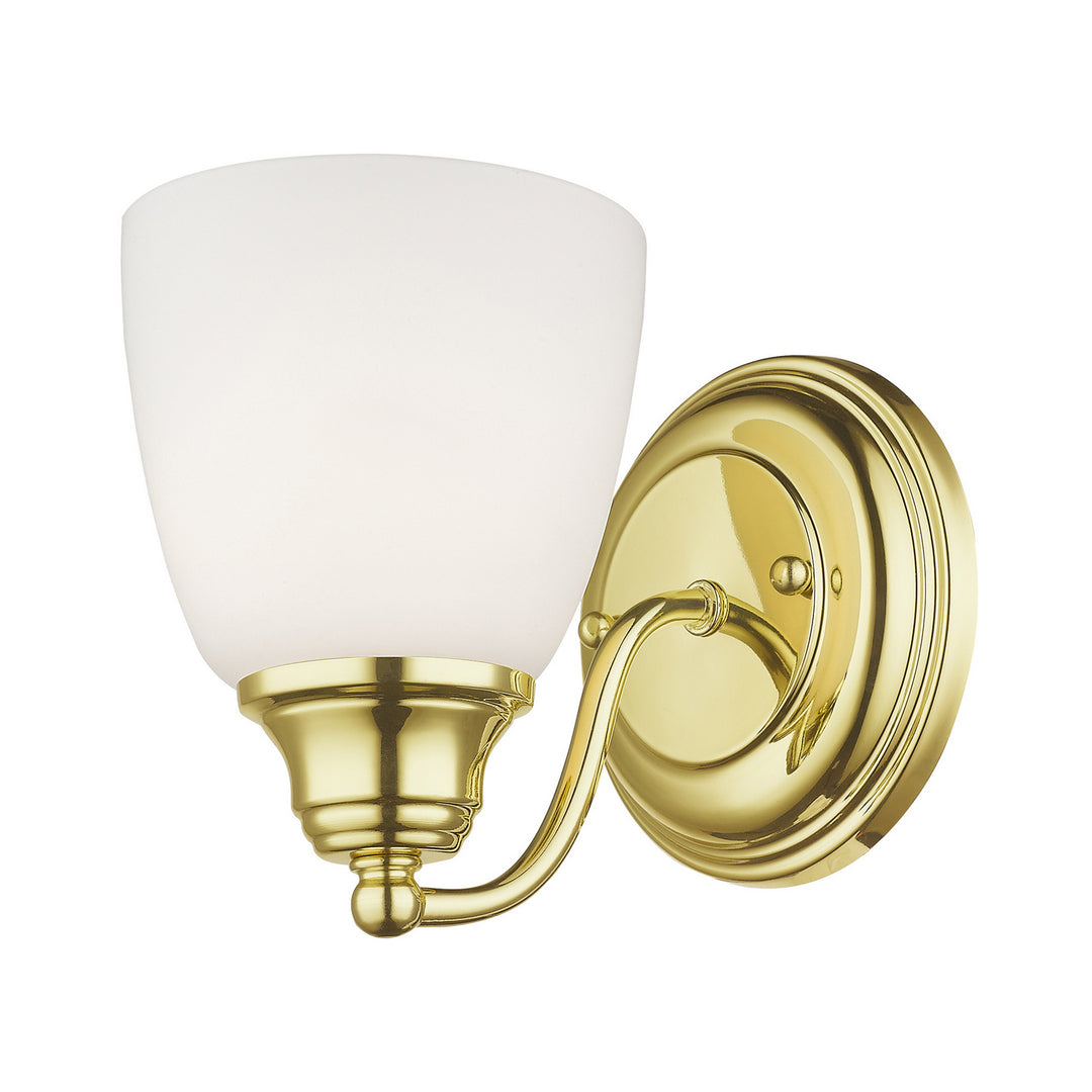 Livex Somerville 13671-02 Wall Sconce Light - Polished Brass