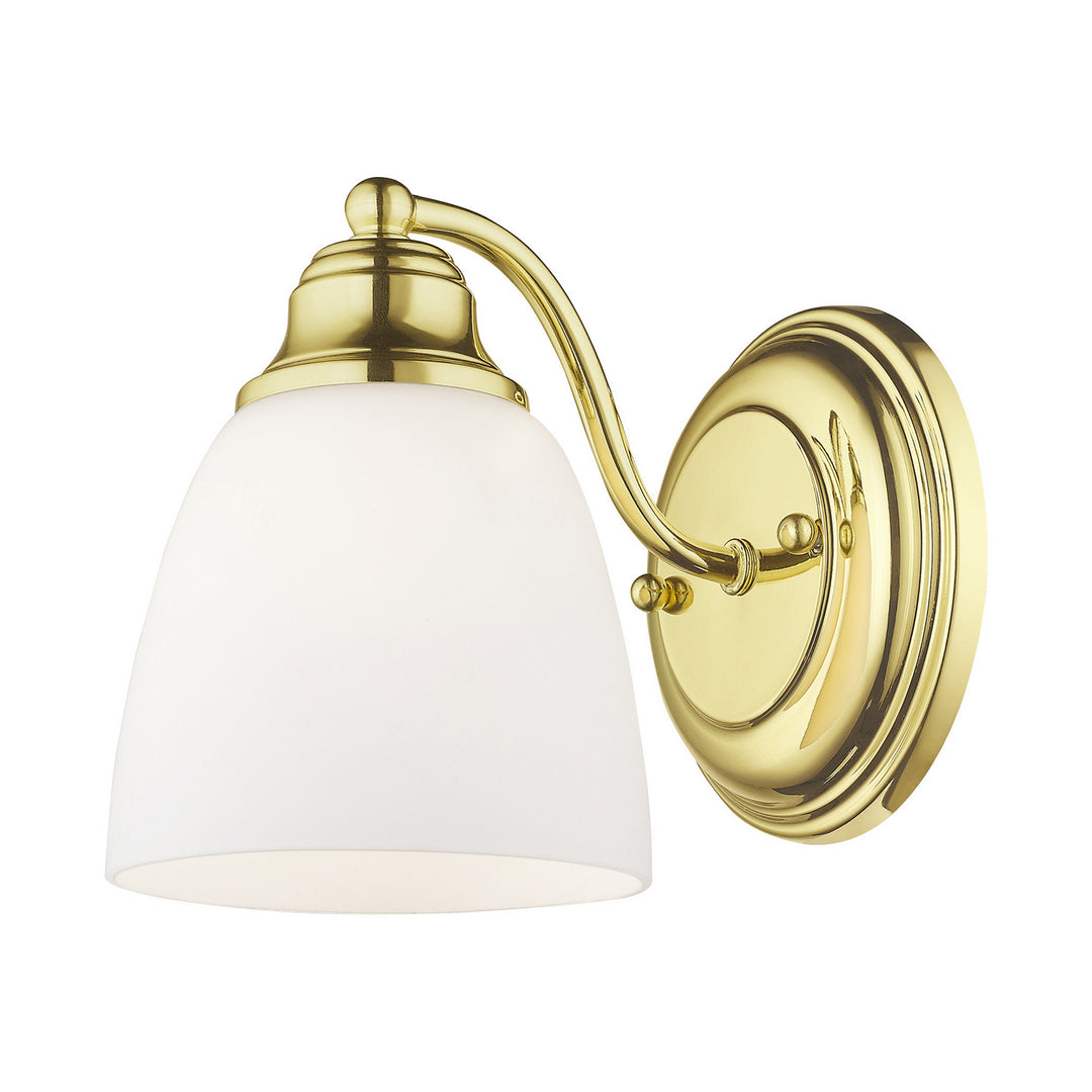 Livex Somerville 13671-02 Wall Sconce Light - Polished Brass