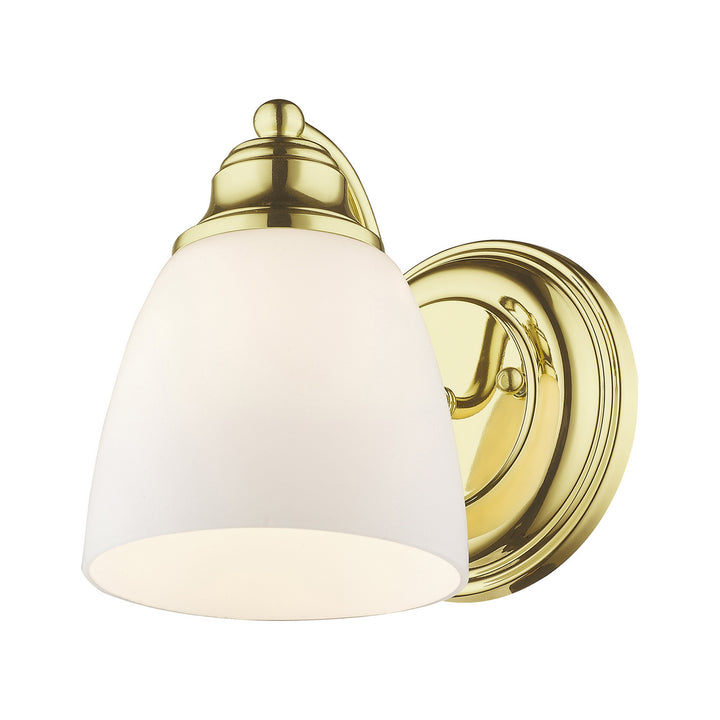 Livex Somerville 13671-02 Wall Sconce Light - Polished Brass