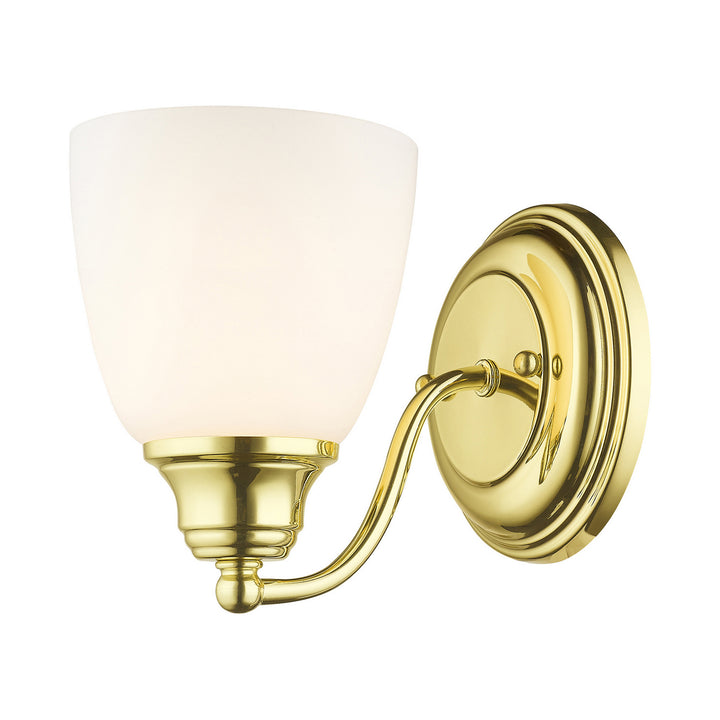 Livex Somerville 13671-02 Wall Sconce Light - Polished Brass