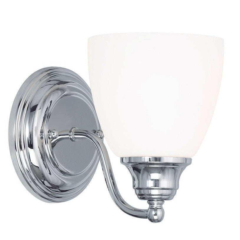 Livex Somerville 13671-05 Wall Sconce Light - Polished Chrome