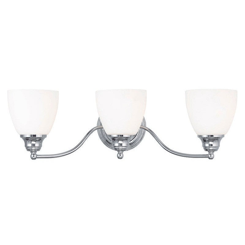 Livex Somerville 13673-05 Bath Vanity Light 23 in. wide - Polished Chrome