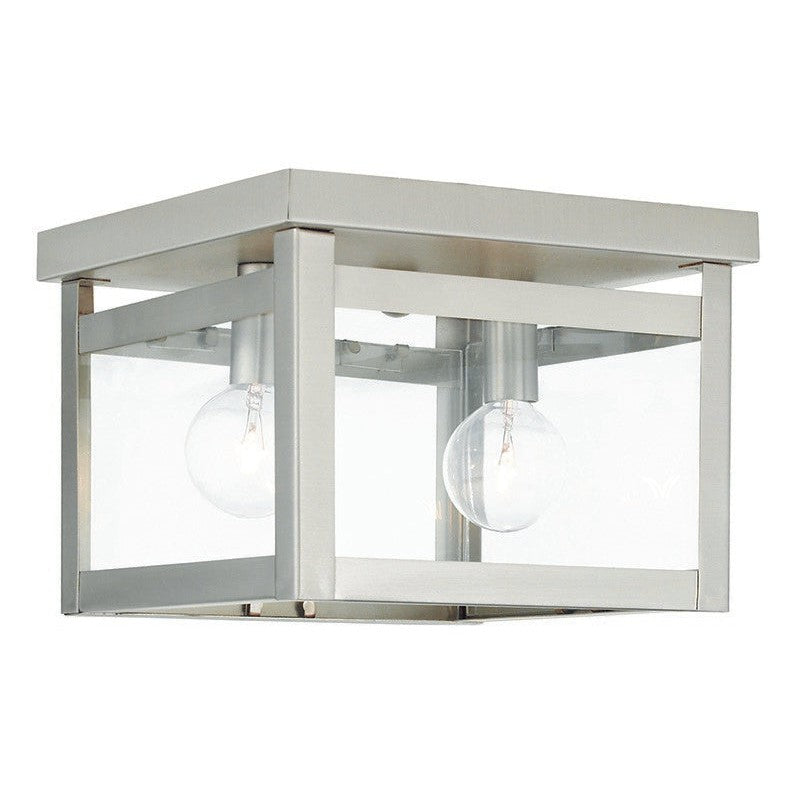 Livex Milford 4031-91 Ceiling Light - Brushed Nickel