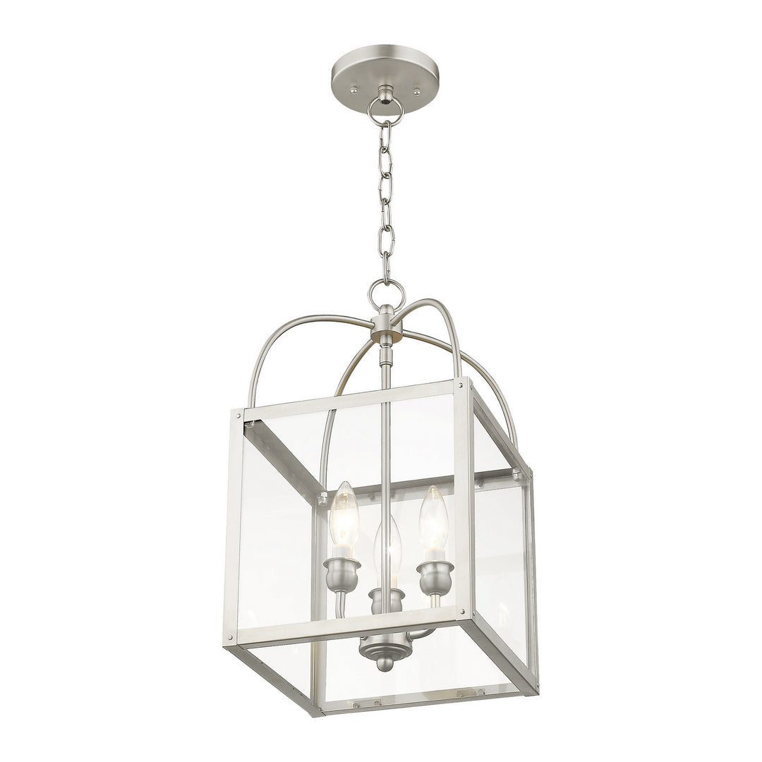 Livex Milford 4037-91 Pendant Light - Brushed Nickel
