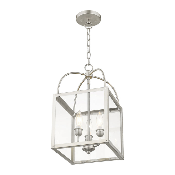 Livex Milford 4037-91 Pendant Light - Brushed Nickel