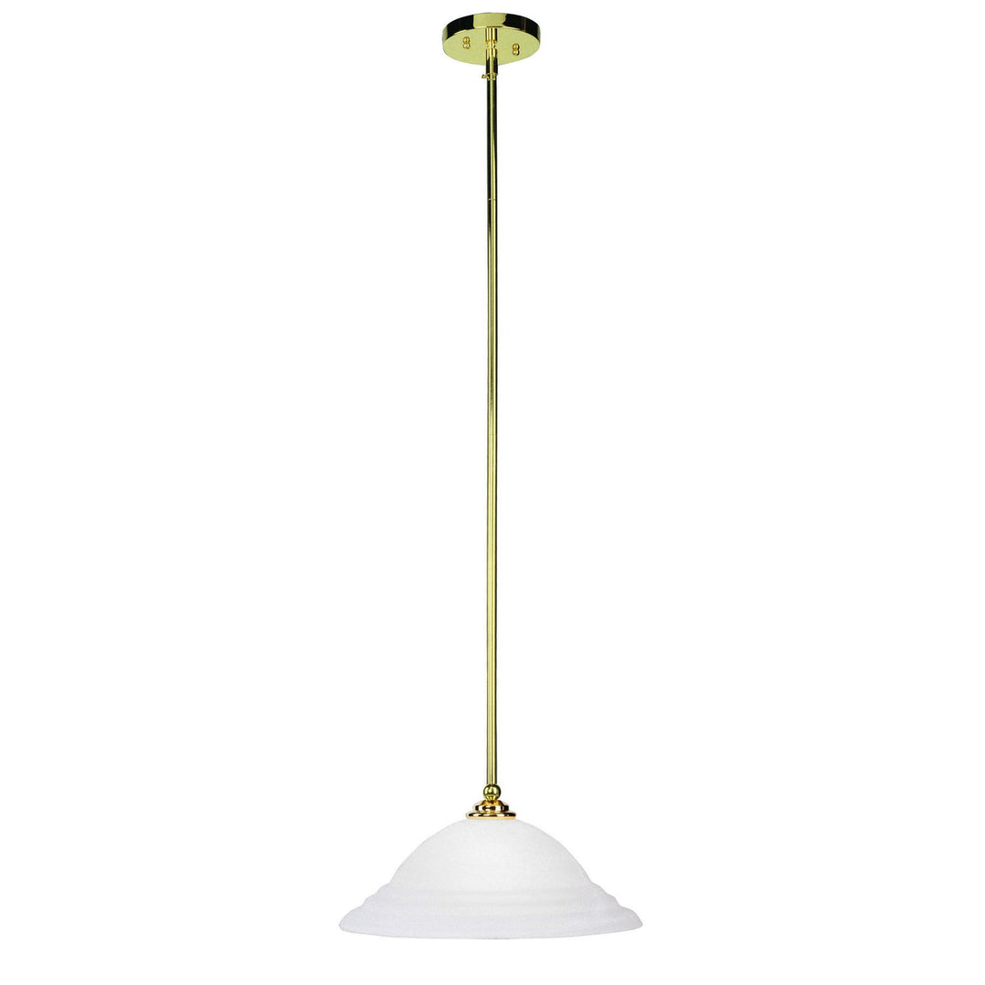 Livex North Port 4251-02 Pendant Light - Polished Brass