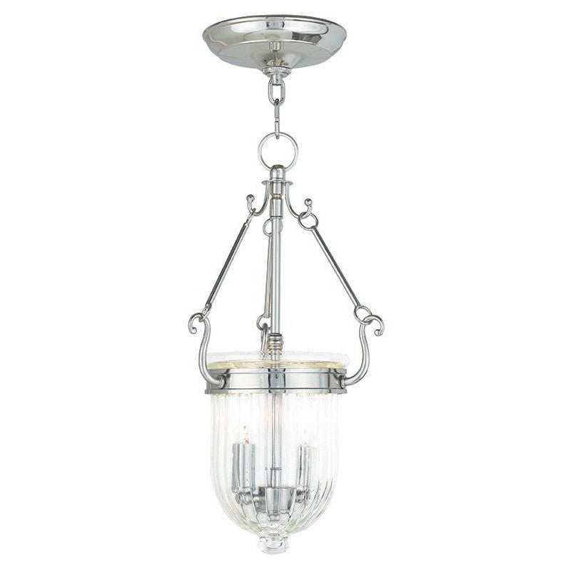 Livex Coventry 50513-35 Pendant Light - Polished Nickel