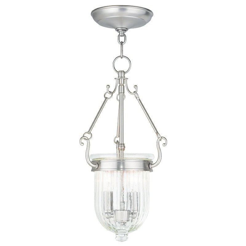 Livex Coventry 50513-91 Pendant Light - Brushed Nickel