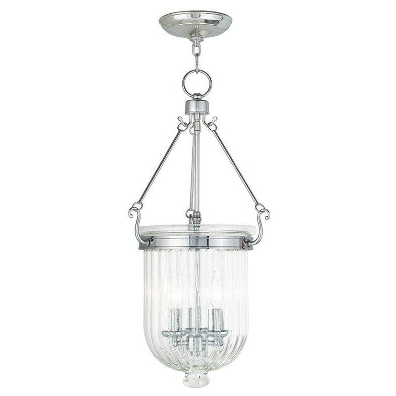 Livex Coventry 50517-35 Pendant Light - Polished Nickel