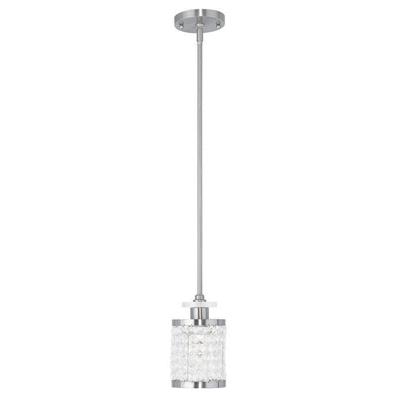 Livex Grammercy 50560-91 Pendant Light - Brushed Nickel