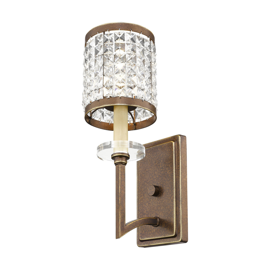 Livex Grammercy 50561-64 Wall Sconce Light - Hand Applied Palacial Bronze
