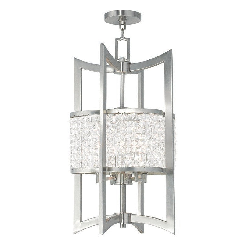 Livex Grammercy 50567-91 Pendant Light - Brushed Nickel