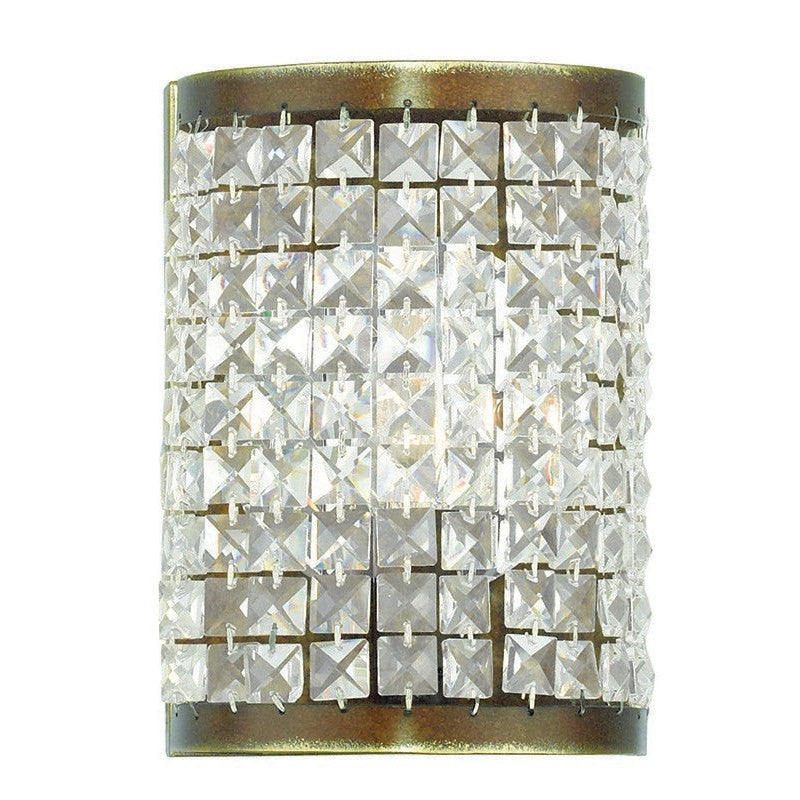 Livex Grammercy 50571-64 Wall Light - Hand Painted Palacial Bronze