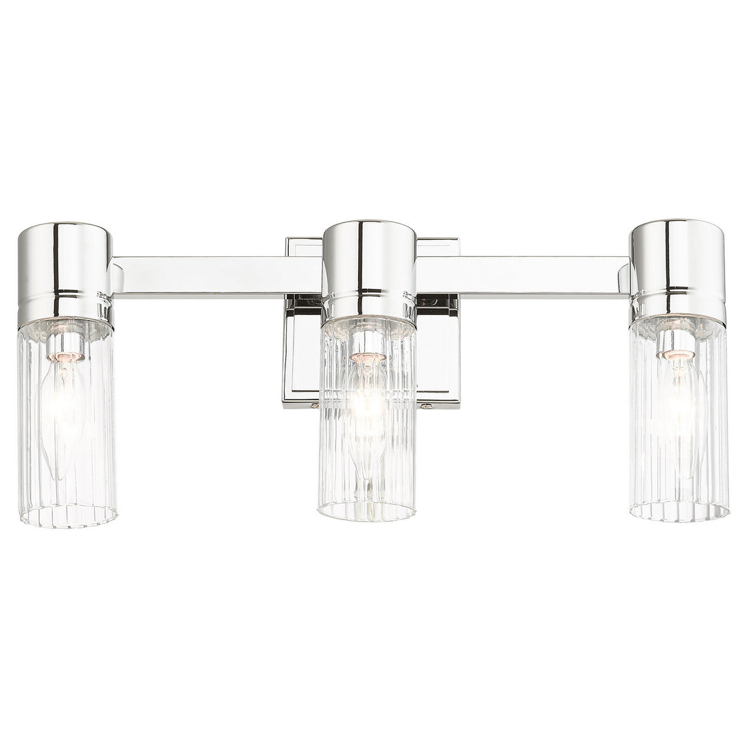 Livex Midtown 50683-05 Bath Vanity Light 18 in. wide - Polished Chrome