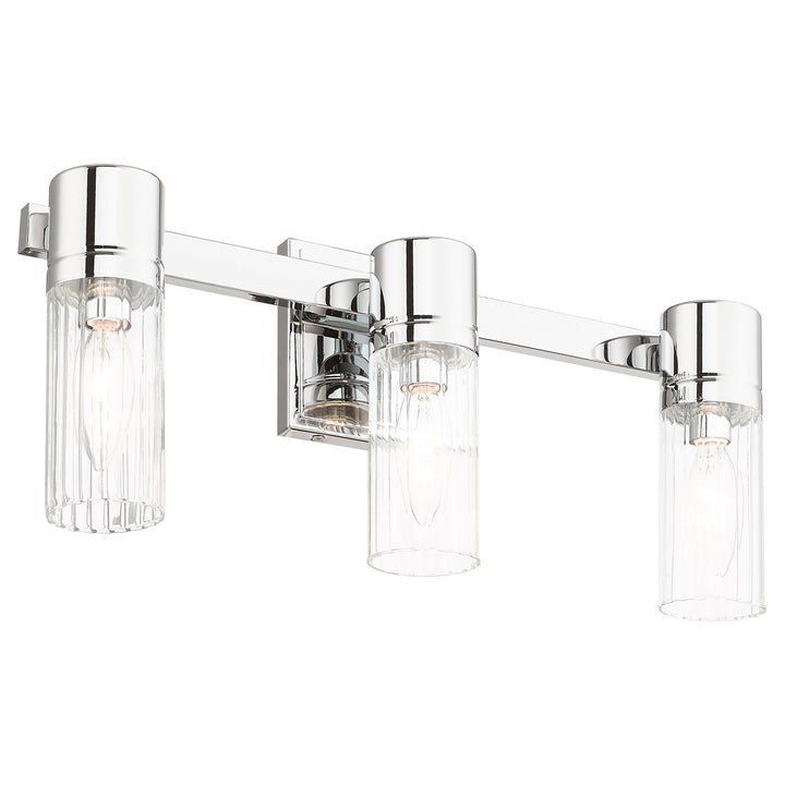 Livex Midtown 50683-05 Bath Vanity Light 18 in. wide - Polished Chrome