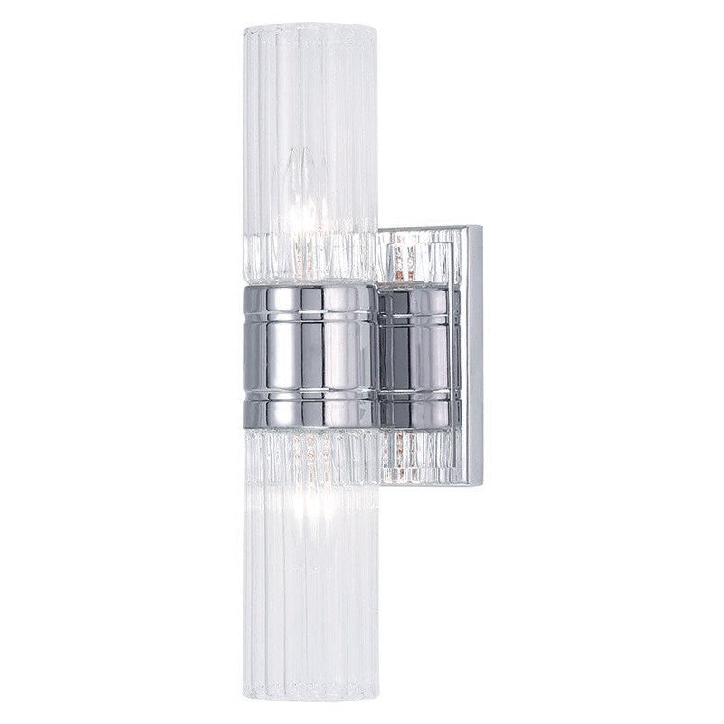 Livex Midtown 50692-05 Bath Vanity Light 5 in. wide - Polished Chrome