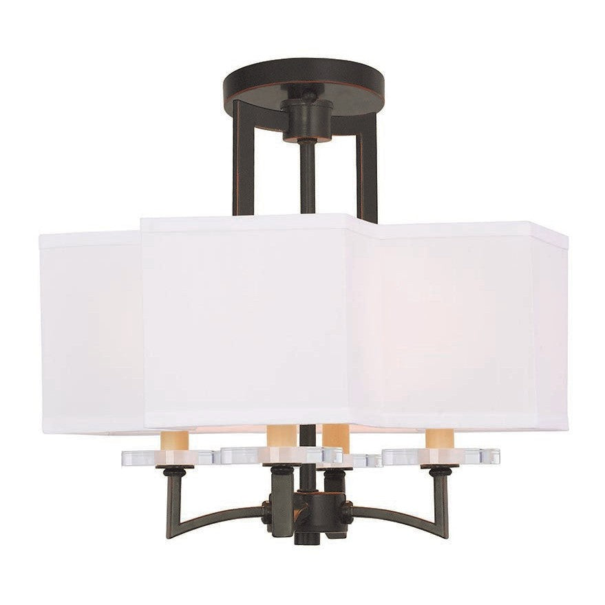 Livex Woodland Park 50704-67 Ceiling Light - Olde Bronze
