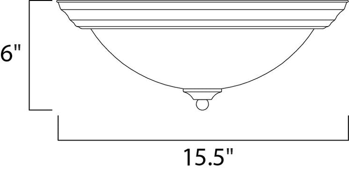 Maxim Essentials - 584x 5842MROI Ceiling Light - Oil Rubbed Bronze