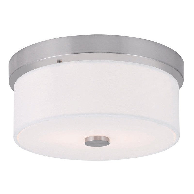 Livex Meridian 50862-91 Ceiling Light - Brushed Nickel