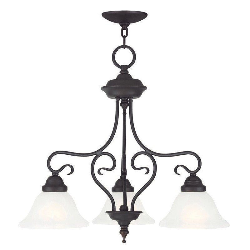 Livex Coronado 6133-07 Chandelier Light - Bronze