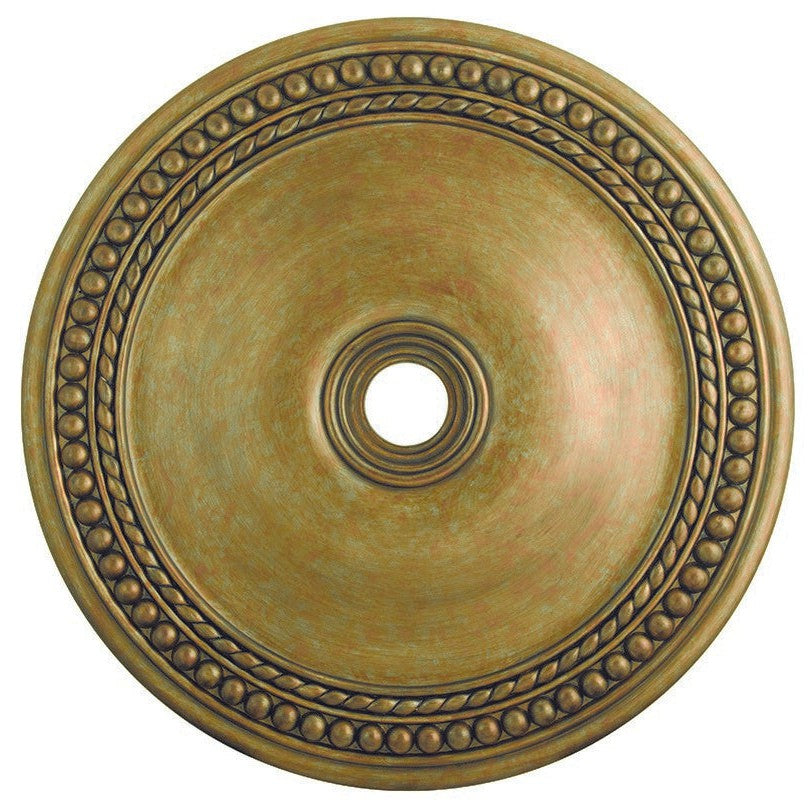 Livex Lighting 82078-48  Wingate Home Decor Hand Painted Antique Gold Leaf