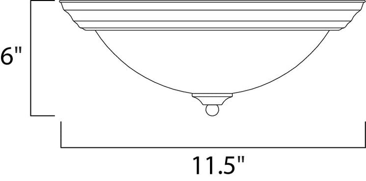 Maxim Essentials - 584x 5849MROI Ceiling Light - Oil Rubbed Bronze
