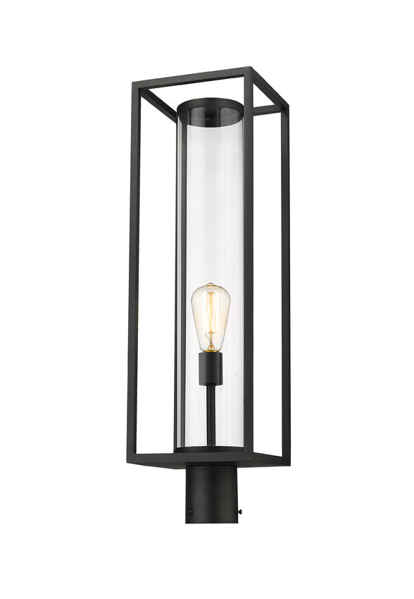 Z-Lite Lighting 584PHBR-BK  Dunbroch Outdoor Black