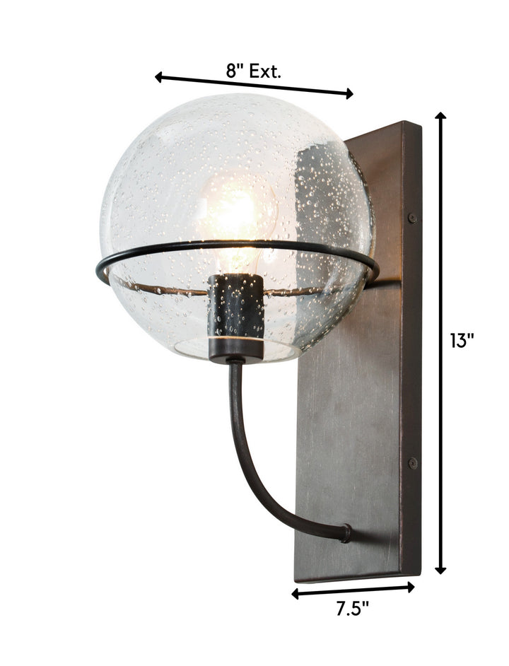 Varaluz Watson 243K01MB Wall Sconce Light - Metallic Bronze