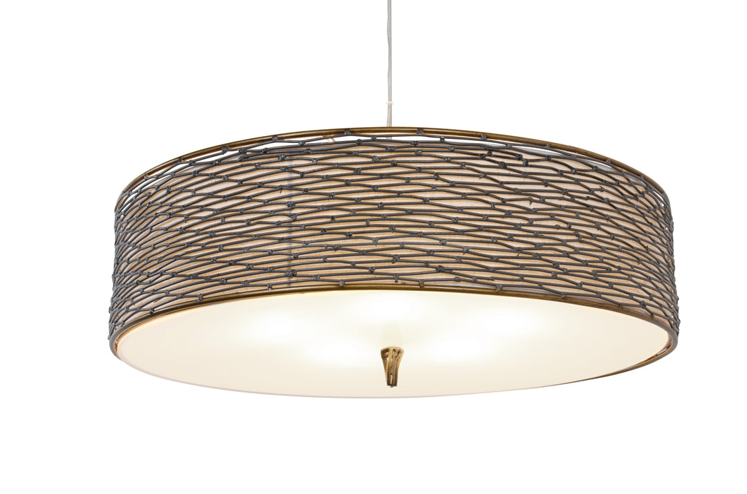 Varaluz Flow 247P05HO Pendant Light - Hammered Ore