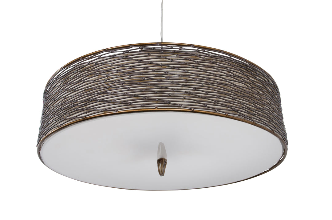 Varaluz Flow 247P05HO Pendant Light - Hammered Ore