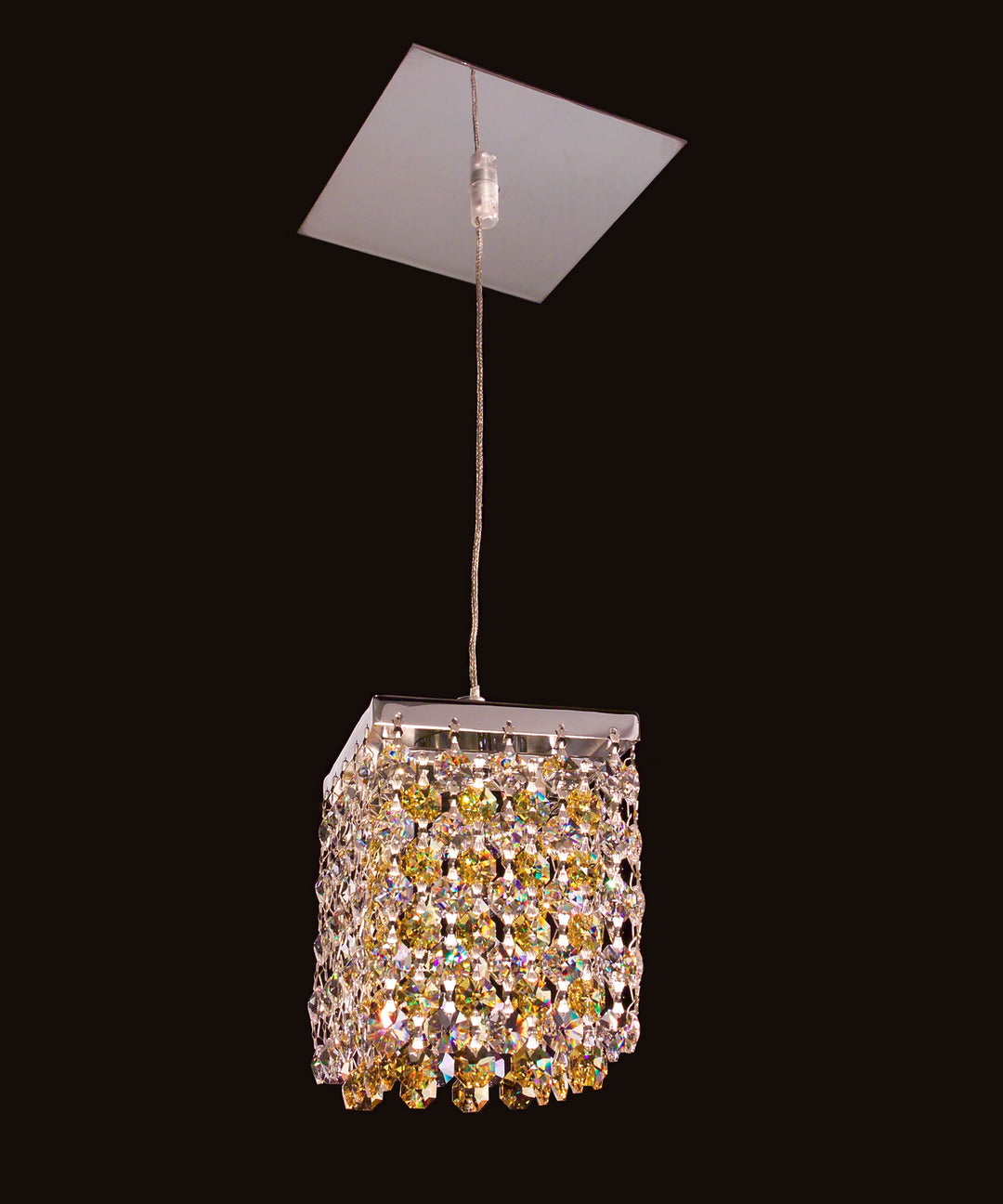 Classic Bedazzle 16101 S-SLT Pendant Light - Chrome