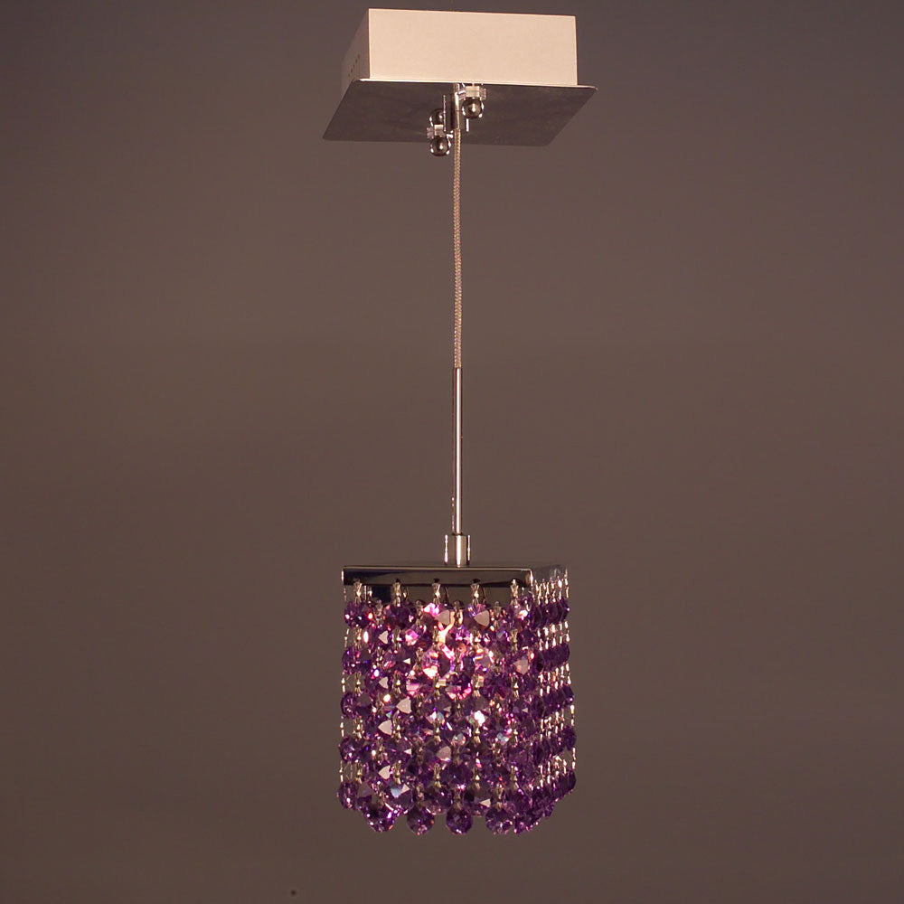 Classic Bedazzle 16101 VIO Pendant Light - Chrome