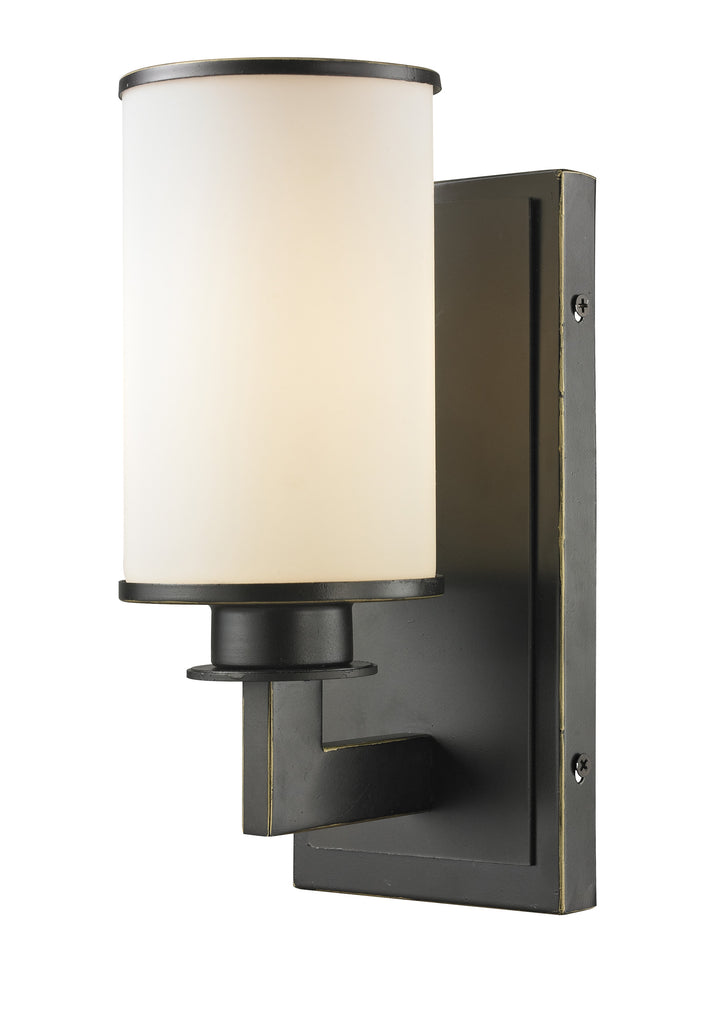 Z-Lite Savannah 413-1S Wall Sconce Light - Olde Bronze