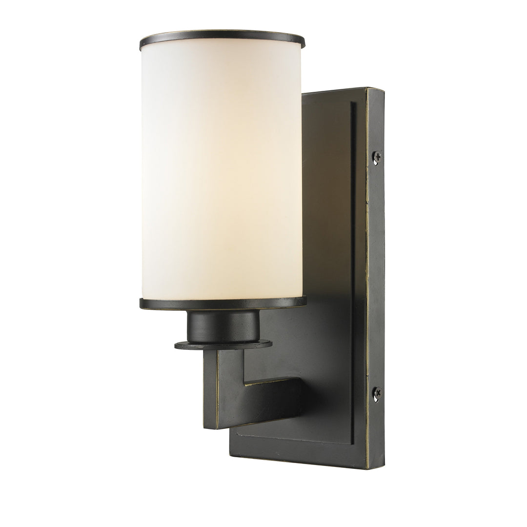 Z-Lite Savannah 413-1S Wall Sconce Light - Olde Bronze