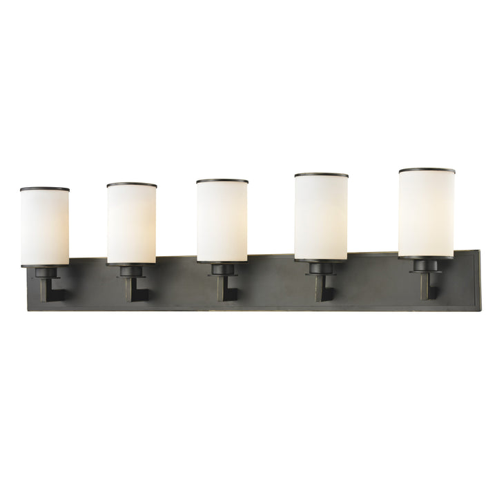 Z-Lite Savannah 413-5V Bath Vanity Light 39 in. wide - Olde Bronze