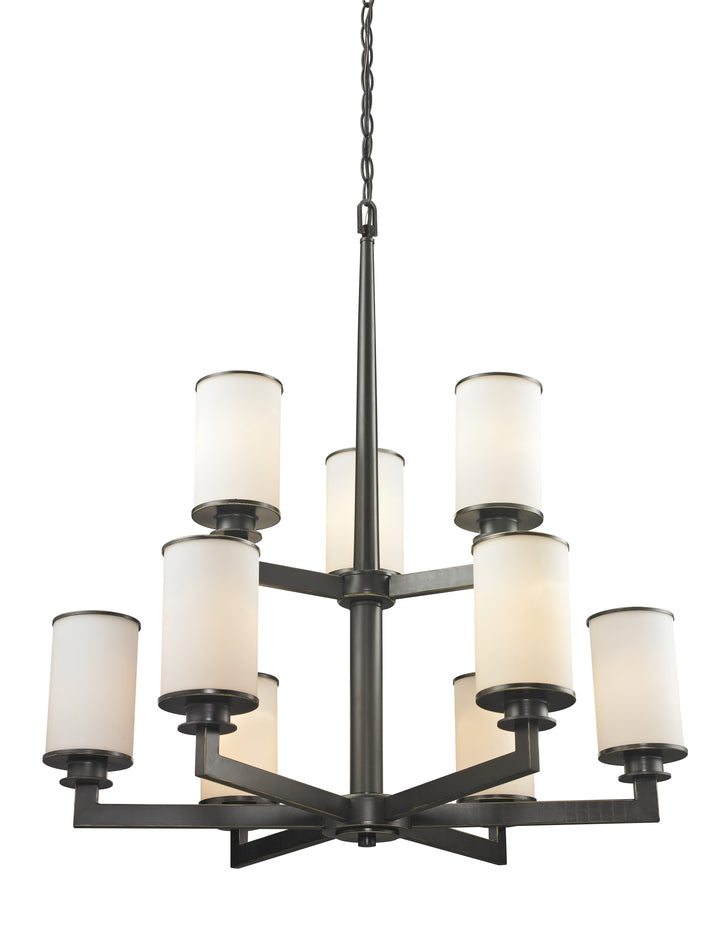 Z-Lite Savannah 413-9 Chandelier Light - Olde Bronze