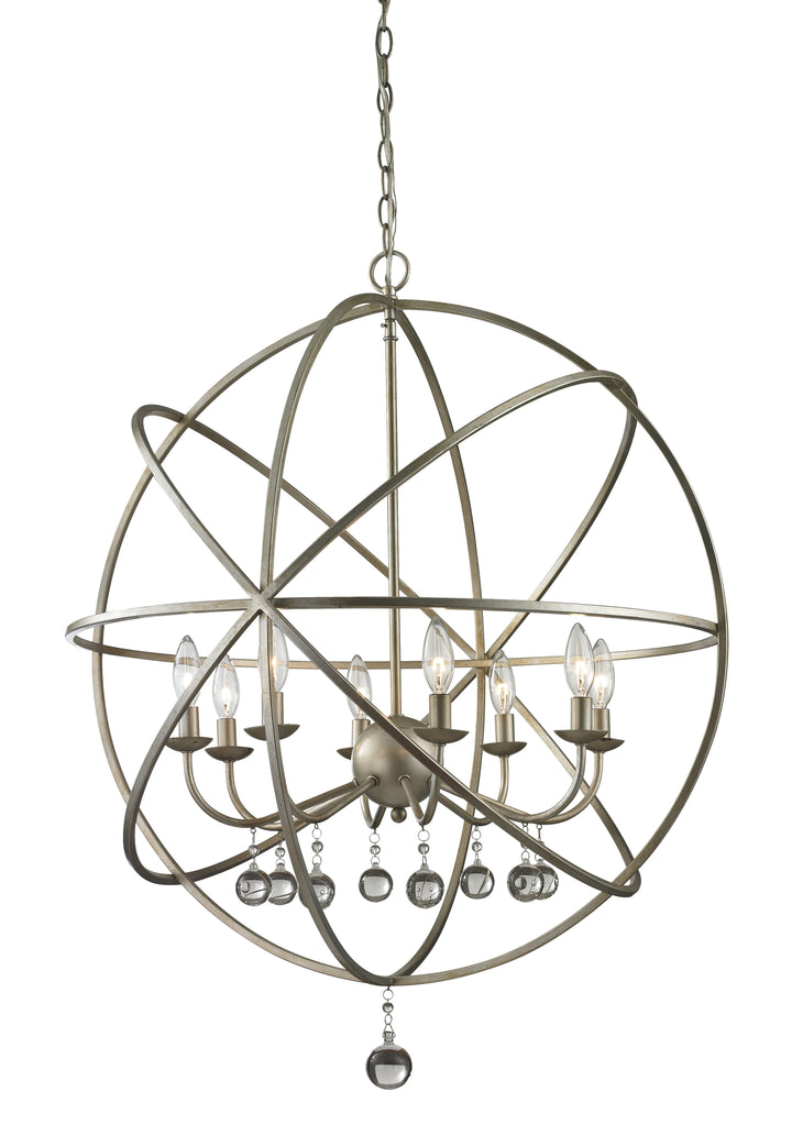 Z-Lite Acadia 415-30 Chandelier Light - Antique Silver