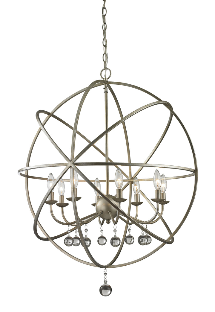 Z-Lite Acadia 415-30 Chandelier Light - Antique Silver