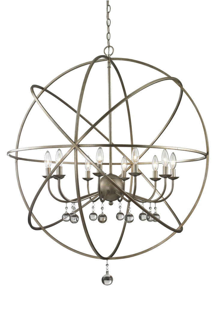 Z-Lite Acadia 415-36 Chandelier Light - Antique Silver