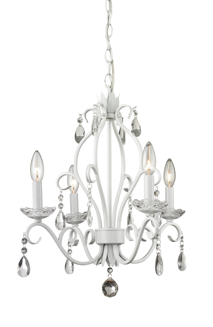 Z-Lite Princess Chandeliers 423MW Chandelier Light - Matte White