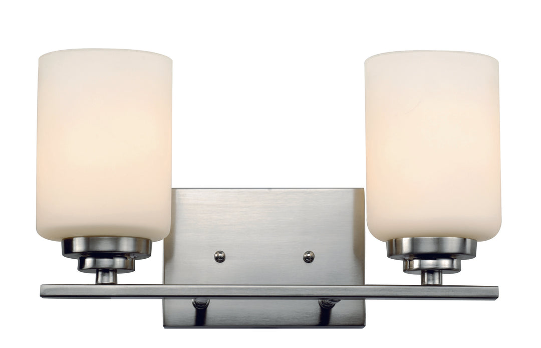 Trans Globe Imports Mod Pod 70522 BN Bath Vanity Light 15 in. wide - Brushed Nickel