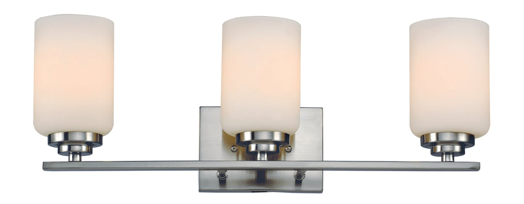 Trans Globe Imports Mod Pod 70523 BN Bath Vanity Light 22 in. wide - Brushed Nickel