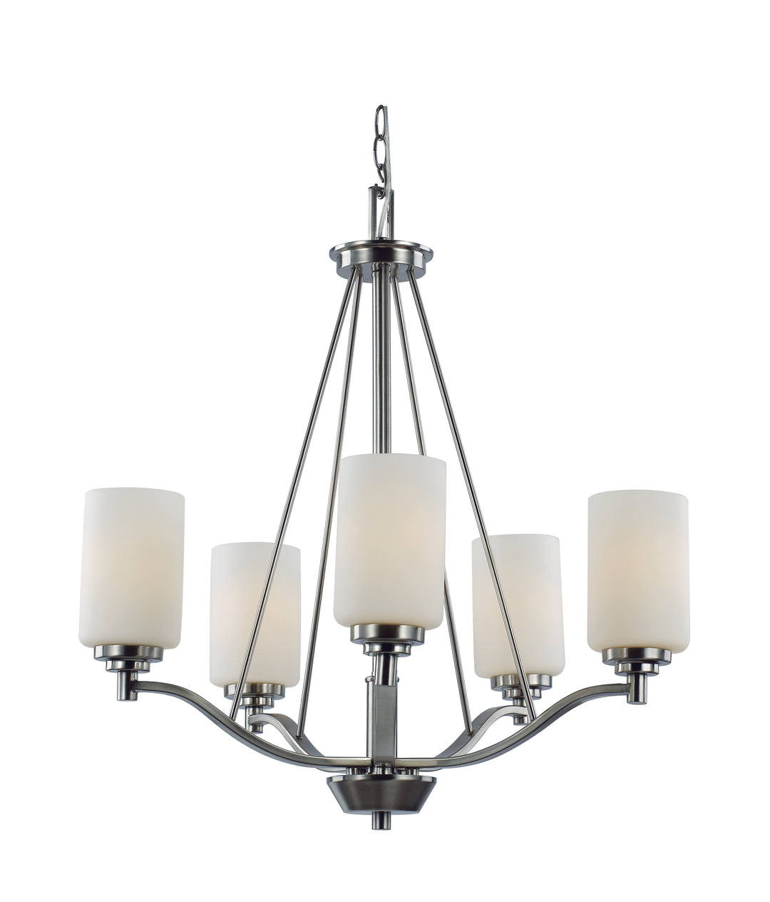 Trans Globe Imports Mod Pod 70525 BN Chandelier Light - Brushed Nickel