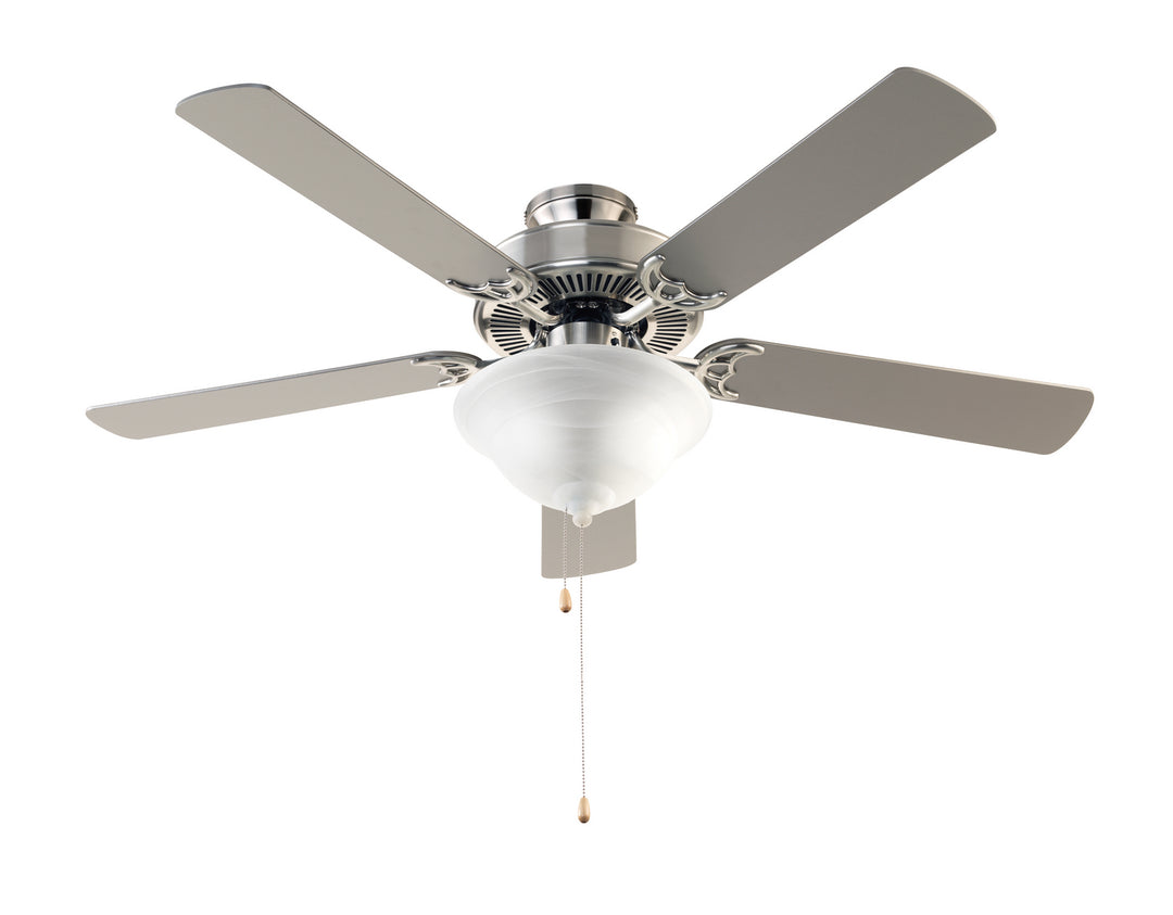 Trans Globe Imports Solana F-1000 BN Ceiling Fan 52 - Brushed Nickel