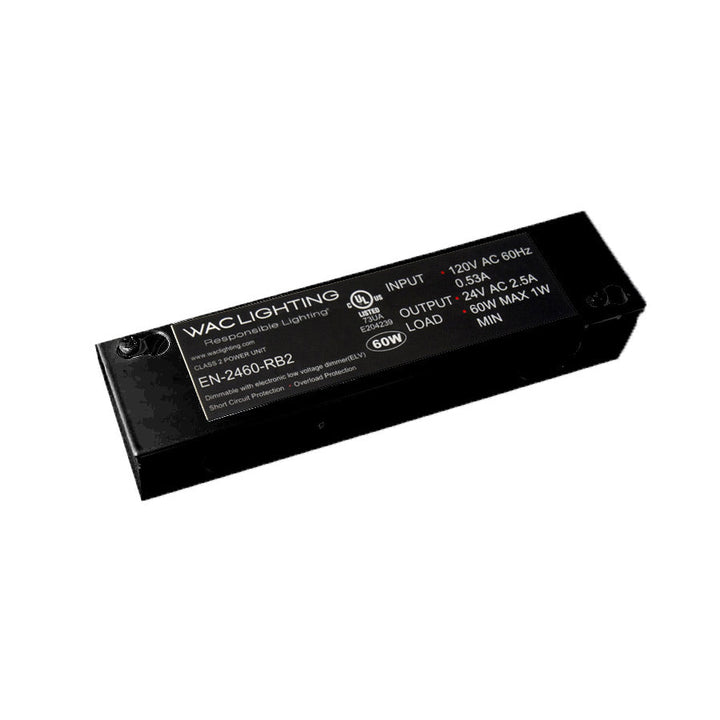 Wac Lighting EN-2460-RB2  Power Supply Home Decor Black